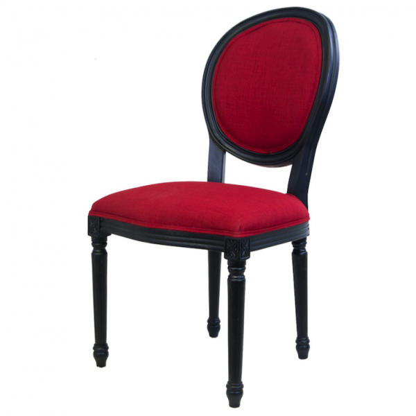 Стул French chairs Provence Red Chair Красный Черный Стул French chairs Provence Red Chair Красный Черный в Орле | Loft Concept
