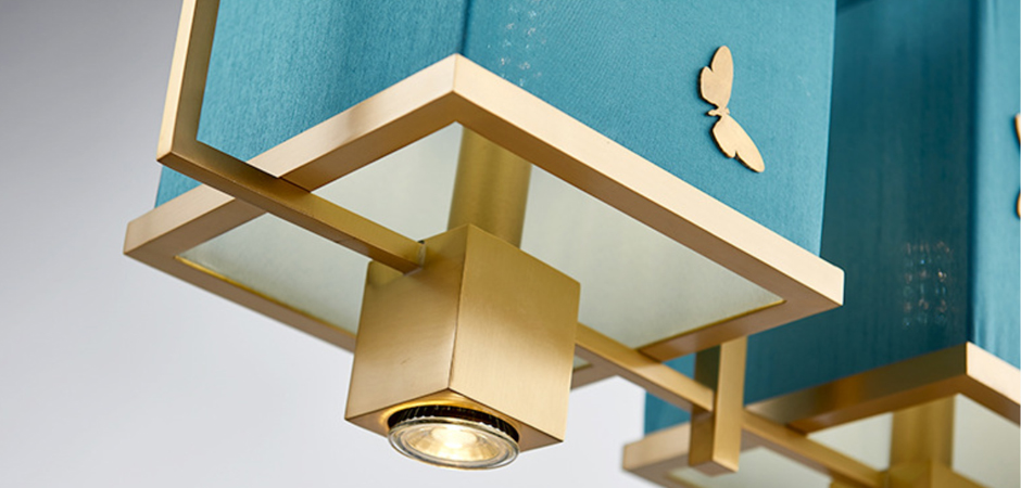 Люстра с бабочками Butterflies Blue Background Chandelier Люстра с бабочками Butterflies Blue Background Chandelier - Loft-Concept в Орле