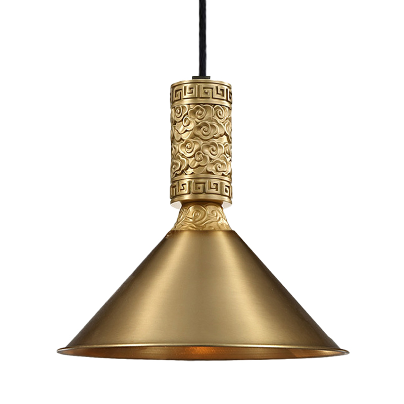 Подвесной светильник Yun Metal Lamp Латунь Подвесной светильник Yun Metal Lamp Латунь в Орле | Loft Concept