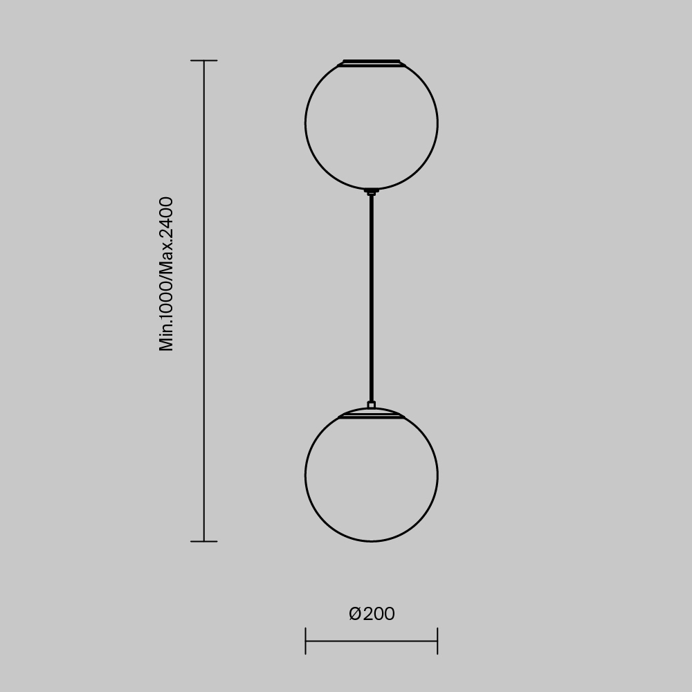 Подвесной светильник Twins 20Вт 3000К в Орле