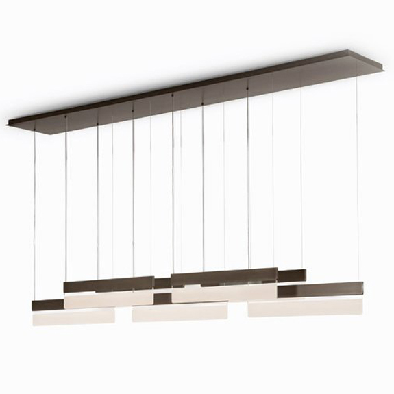 Люстра Holly Hunt EDGE CHANDELIER 7 Коричневый Белый Люстра Holly Hunt EDGE CHANDELIER 7 Коричневый Белый в Орле | Loft Concept