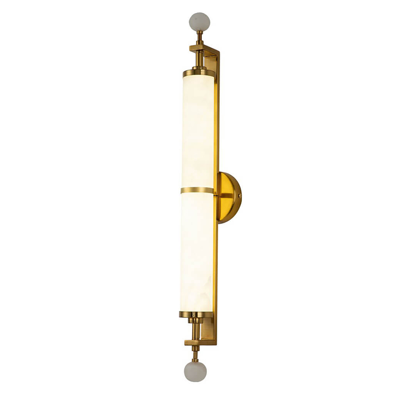 Бра Chantel Marble Wall Lamp M Латунь Белый Бра Chantel Marble Wall Lamp M Латунь Белый в Орле | Loft Concept