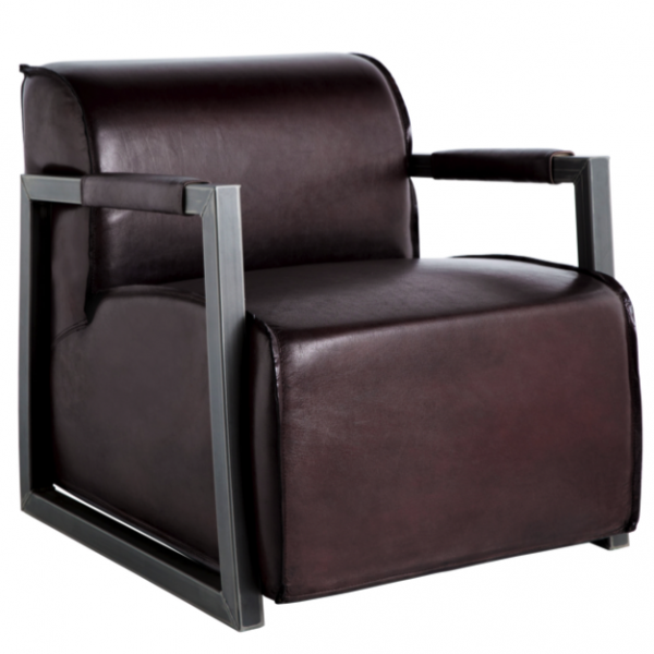 Кресло Leather Tank Коричневый Кресло Leather Tank Коричневый в Орле | Loft Concept