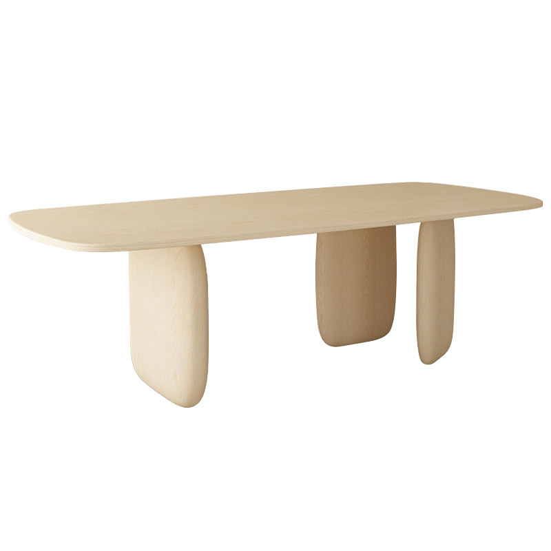 Обеденный стол Colon Dining Table Древесина Бежевый Обеденный стол Colon Dining Table Древесина Бежевый в Орле | Loft Concept
