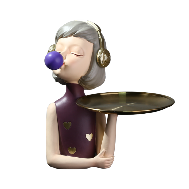Статуэтка Bubble Gum purple Мульти в Орле | Loft Concept 
