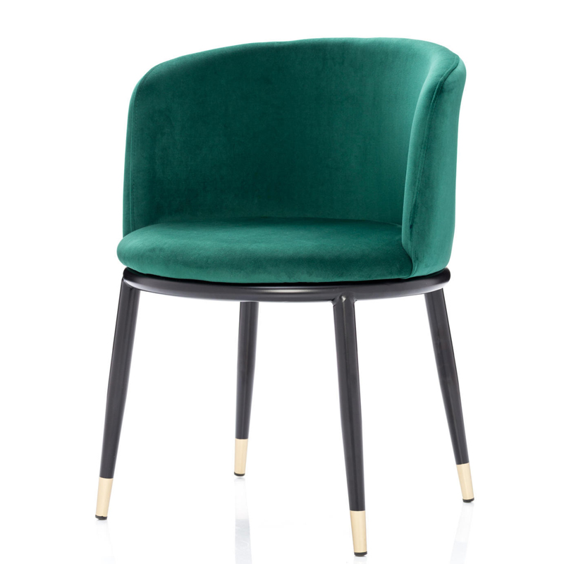 Стул Dining Chair Foucault Green Зеленый Черный Золотой Стул Dining Chair Foucault Green Зеленый Черный Золотой в Орле | Loft Concept