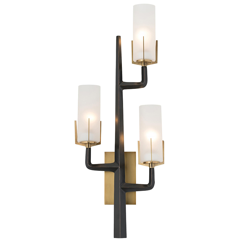 Бра Arteriors GRIFFIN SCONCE Черный Латунь Белый Бра Arteriors GRIFFIN SCONCE Черный Латунь Белый в Орле | Loft Concept