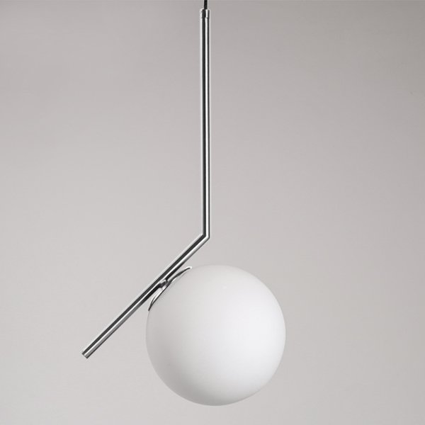 Люстра IC Lighting Flos Chrome Хром Белый в Орле | Loft Concept 