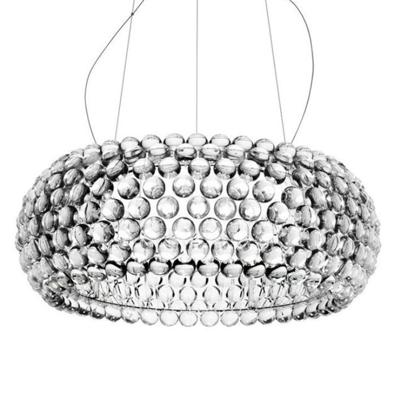 Люстра Foscarini Caboche Clear Patricia Urquiola Хром Прозрачный (Transparent) Люстра Foscarini Caboche Clear Patricia Urquiola Хром Прозрачный (Transparent) в Орле | Loft Concept