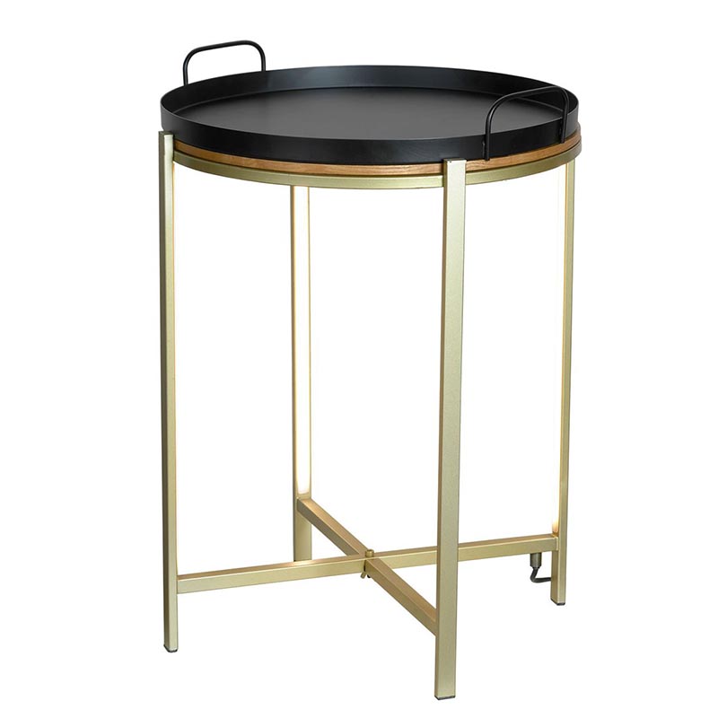 Приставной стол Nagib Side Table Bronze LED Бронза Приставной стол Nagib Side Table Bronze LED Бронза в Орле | Loft Concept