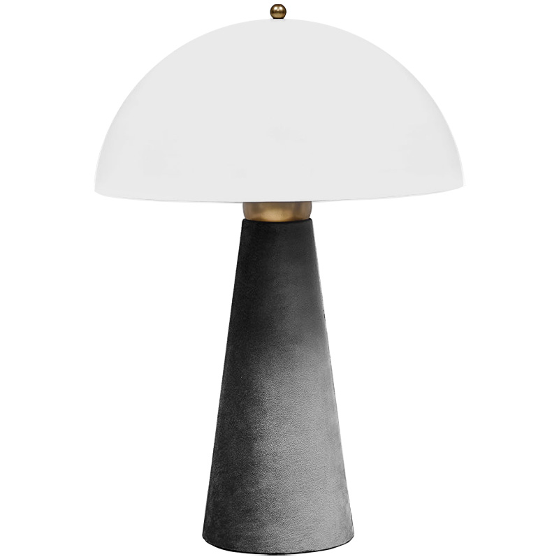 Настольная лампа Ruben Concrete table lamp Серый Белый Настольная лампа Ruben Concrete table lamp Серый Белый в Орле | Loft Concept