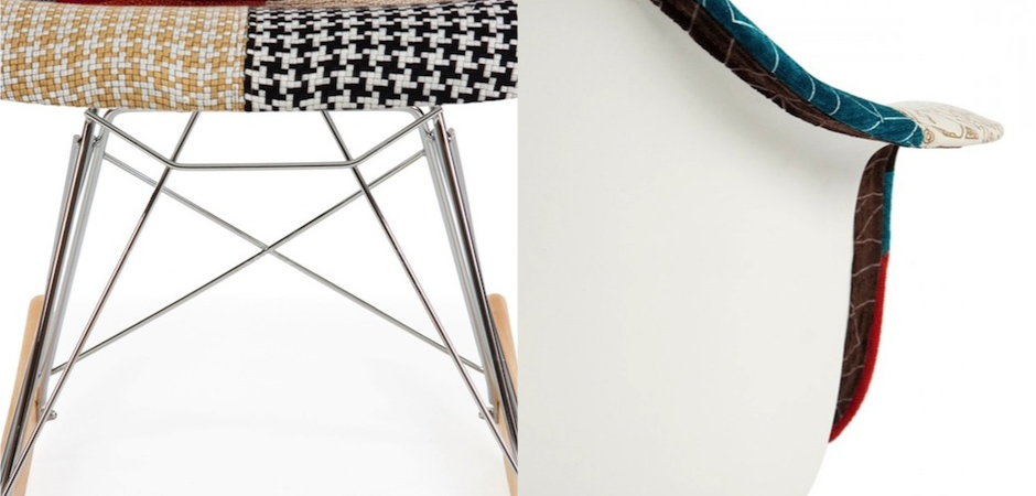 Кресло RAR Rocking Patchwork Кресло RAR Rocking Patchwork - Loft-Concept в Орле