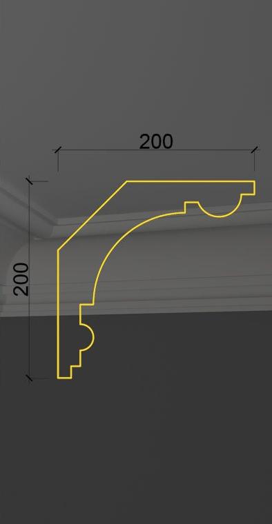 Гладкий карниз KT-26 Гладкий карниз KT-26 в Орле