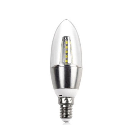 Прозрачная лампочка LED E14 серебряная Серебряный в Орле | Loft Concept 