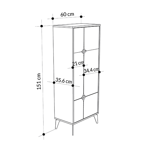 Комод белый с 4-мя дверцами на металлических ножках SPARK MULTIPURPOSE CABINET WHITE Комод белый с 4-мя дверцами на металлических ножках SPARK MULTIPURPOSE CABINET WHITE в Орле
