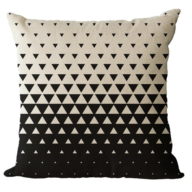 Декоративная подушка Black and White Pattern #7 Декоративная подушка Black and White Pattern #7 в Орле | Loft Concept