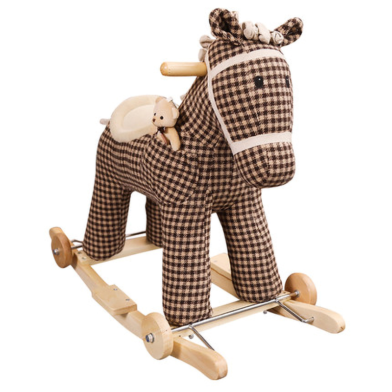 Лошадка-качалка Harry Pony Коричневый Лошадка-качалка Harry Pony Коричневый в Орле | Loft Concept