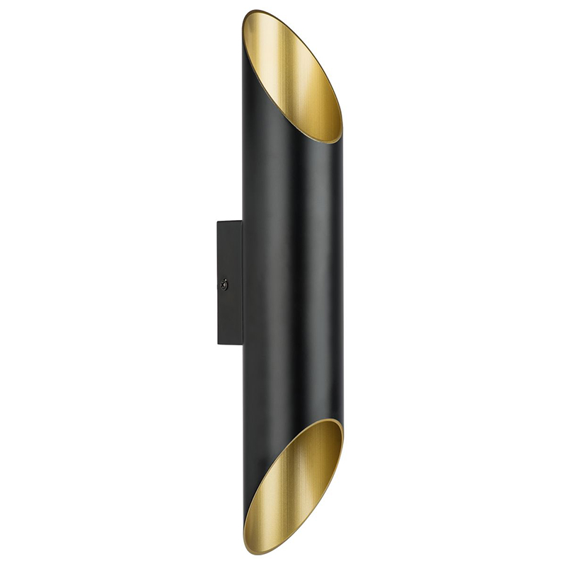 Бра Garbi Black Pipe Organ Sconce Черный Золотой в Орле | Loft Concept 
