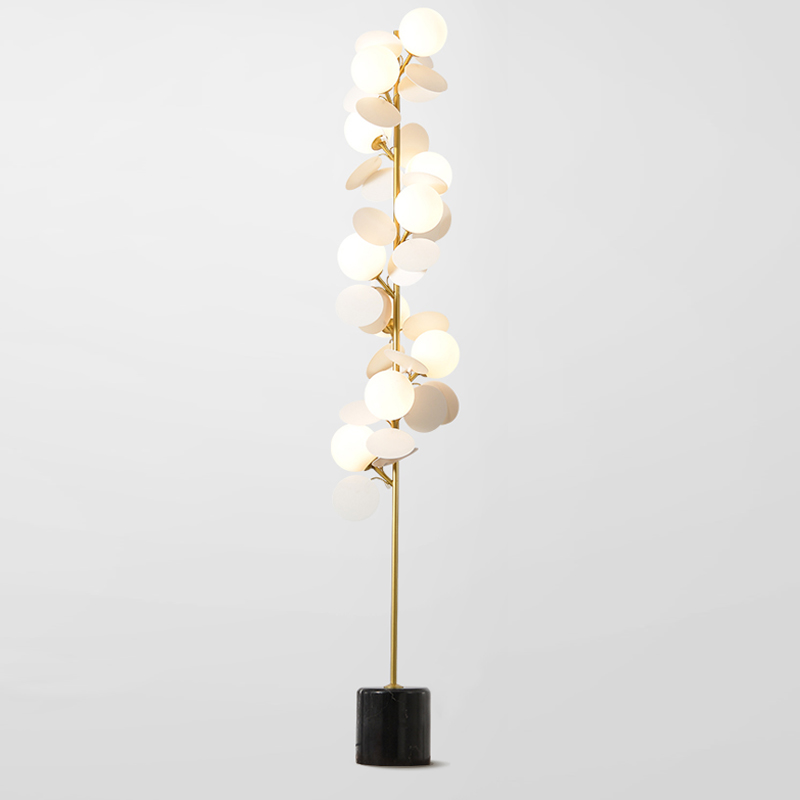 Торшер MATISSE Floor Lamp Белое матовое стекло Золотой Черный Белый Мокко Торшер MATISSE Floor Lamp Белое матовое стекло Золотой Черный Белый Мокко в Орле | Loft Concept