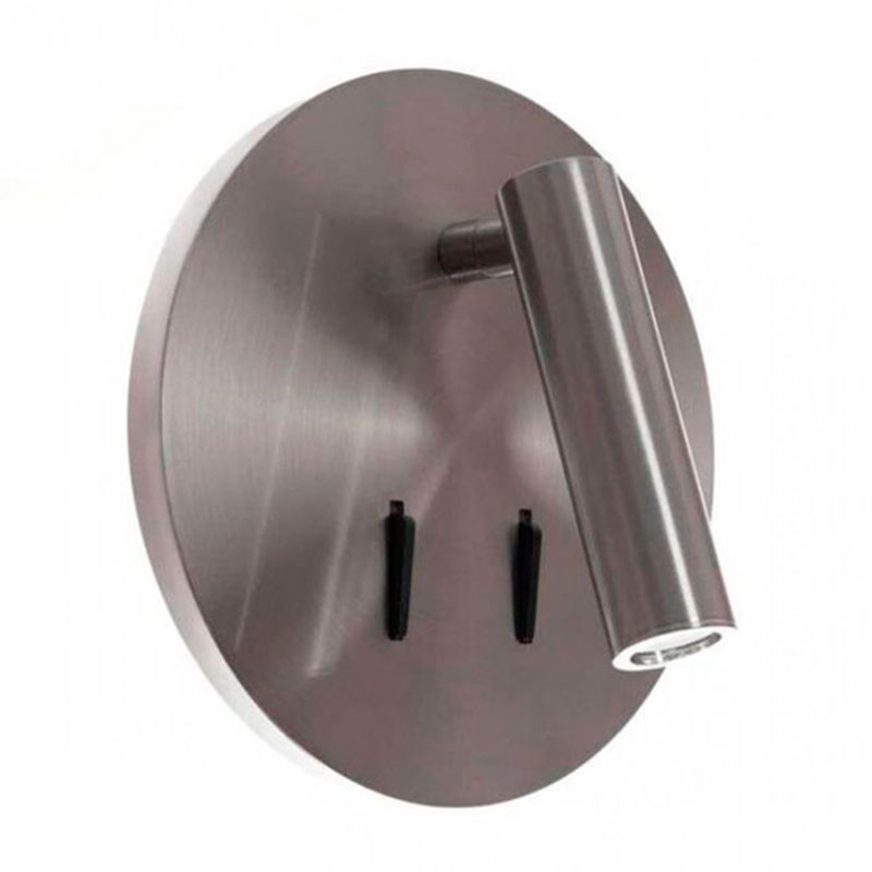 Бра Chelsom WALL LED DOCK Silver Round Серебряный Бра Chelsom WALL LED DOCK Silver Round Серебряный в Орле | Loft Concept