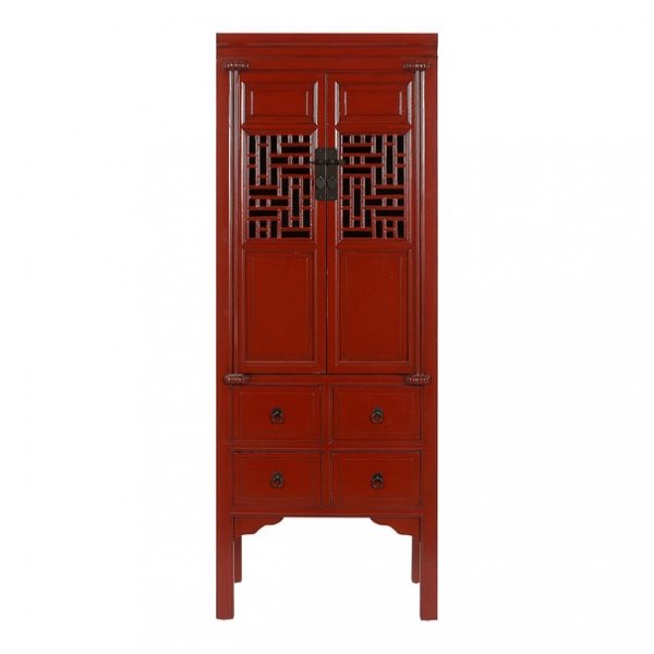 Шкаф Chinese Prison Red Красный Шкаф Chinese Prison Red Красный в Орле | Loft Concept