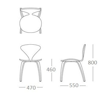 Стул Cherner Side Chair Стул Cherner Side Chair в Орле