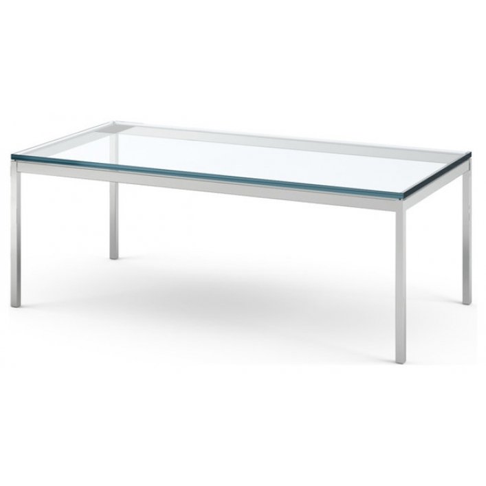Стол Florence Knoll Coffee Table Прозрачный Стол Florence Knoll Coffee Table Прозрачный в Орле | Loft Concept
