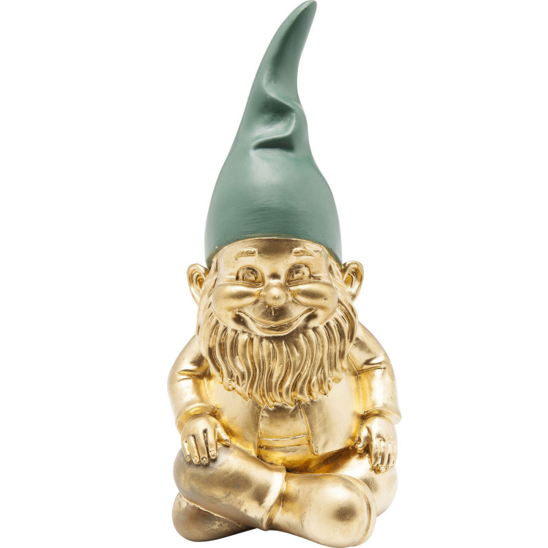 Статуэтка Golden Sitting Gnome Золотой Статуэтка Golden Sitting Gnome Золотой в Орле | Loft Concept