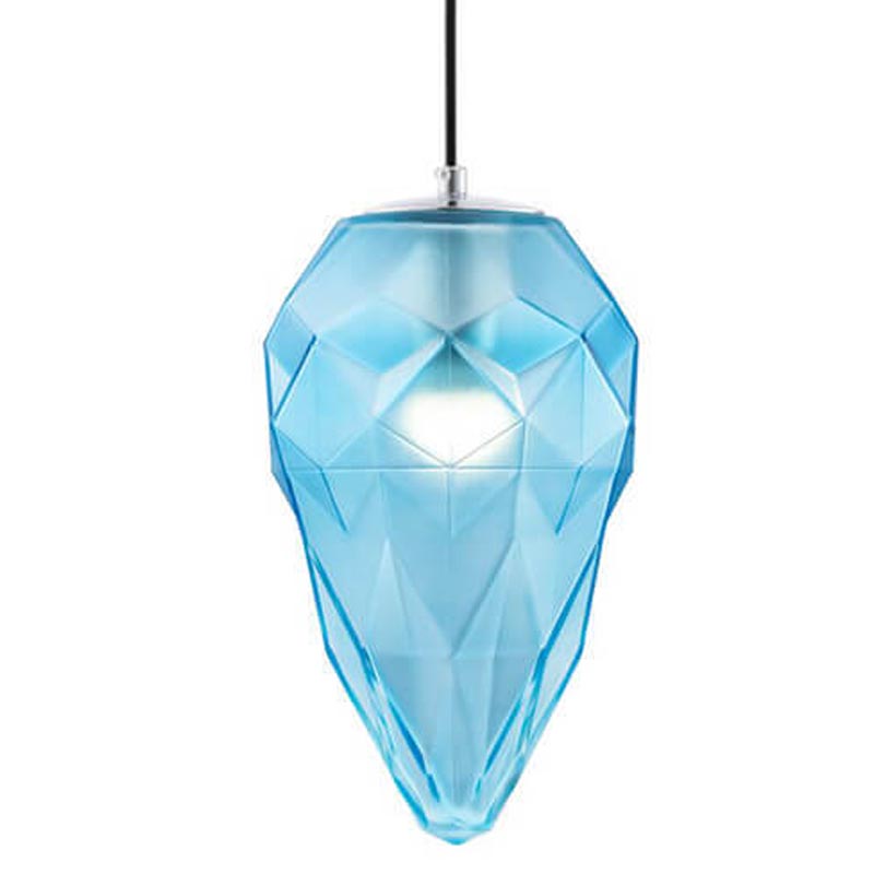 Подвесной светильник Jewel Athena blue 18 Голубой Хром Подвесной светильник Jewel Athena blue 18 Голубой Хром в Орле | Loft Concept