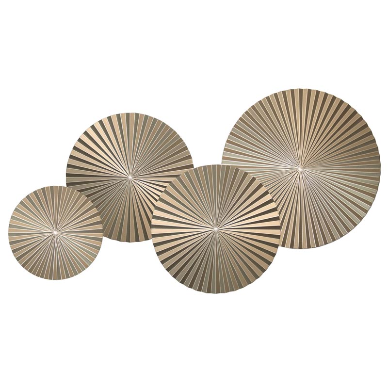 Арт-объект Apollo Champagne Wall Plaque Disc 4 Золотой Шампань Арт-объект Apollo Champagne Wall Plaque Disc 4 Золотой Шампань в Орле | Loft Concept