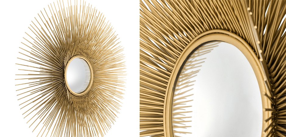 Зеркало Eichholtz Mirror Solaris L Зеркало Eichholtz Mirror Solaris L - Loft-Concept в Орле