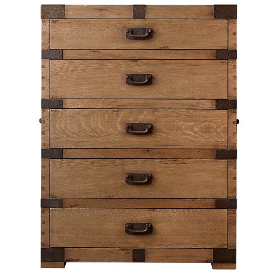 Комод в винтажном стиле Vintage Antique Oak Tall Дуб темный в Орле | Loft Concept 