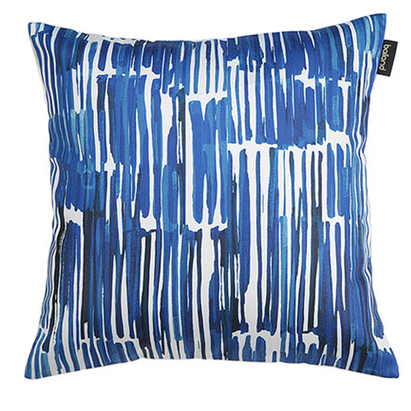 Подушка Pillow Indigo blue Синий Белый в Орле | Loft Concept 