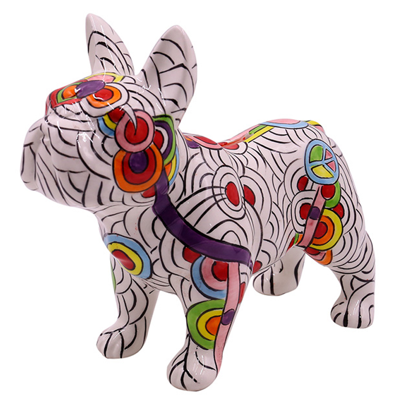 Статуэтка Bulldog Peace Мульти Статуэтка Bulldog Peace Мульти в Орле | Loft Concept