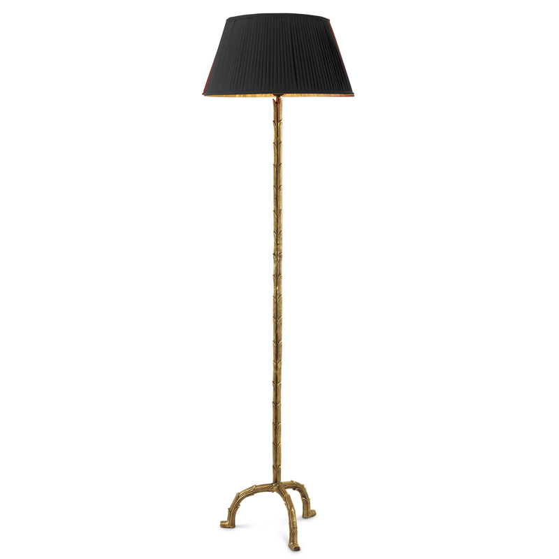 Торшер Eichholtz Floor Lamp Le Coultre Винтажная латунь Черный Торшер Eichholtz Floor Lamp Le Coultre Винтажная латунь Черный в Орле | Loft Concept