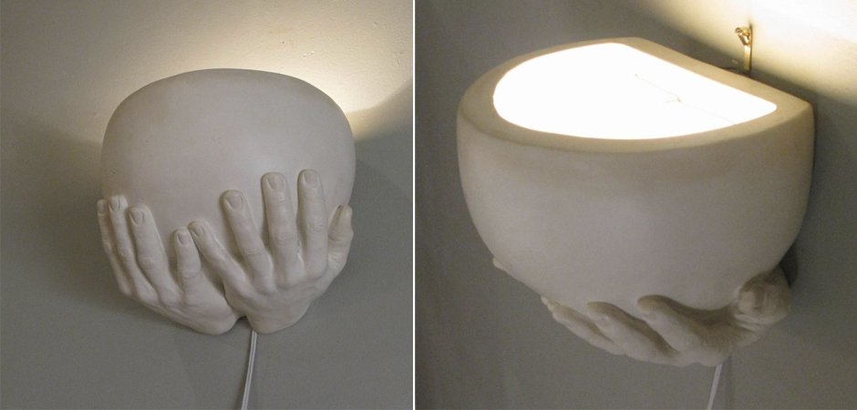 Бра Hands Lighted Wall Sconce by Richard Etts Бра Hands Lighted Wall Sconce by Richard Etts - Loft-Concept в Орле