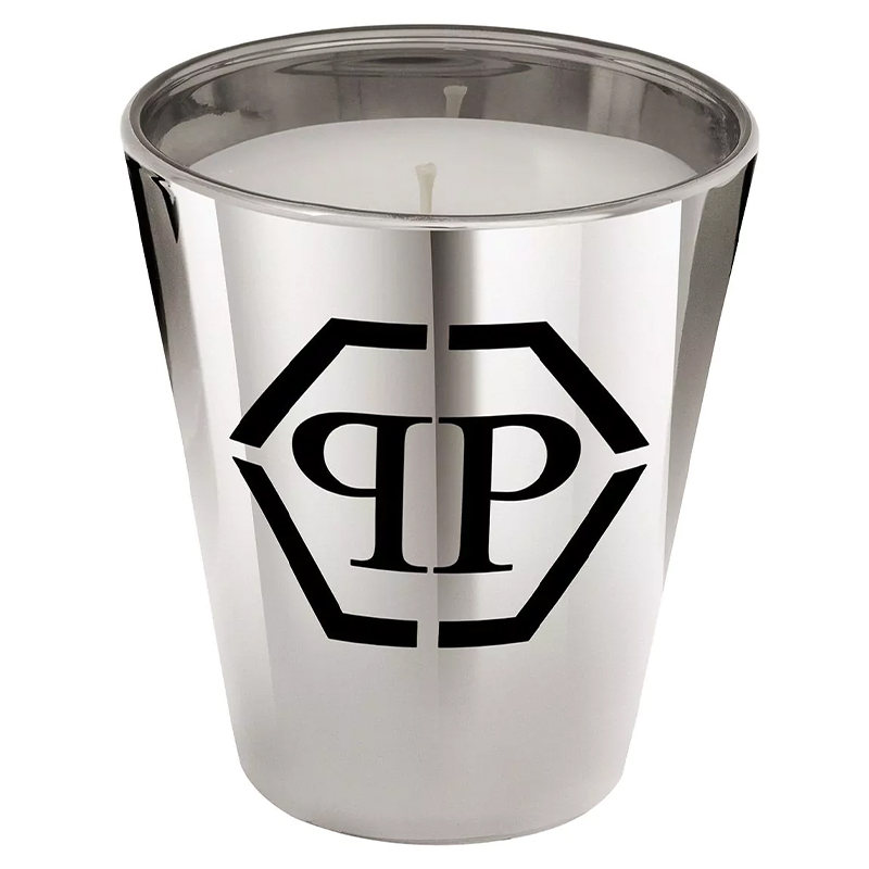 Свеча Philipp Plein Candle Empire Platinum M Серебряный Белый Черный Свеча Philipp Plein Candle Empire Platinum M Серебряный Белый Черный в Орле | Loft Concept