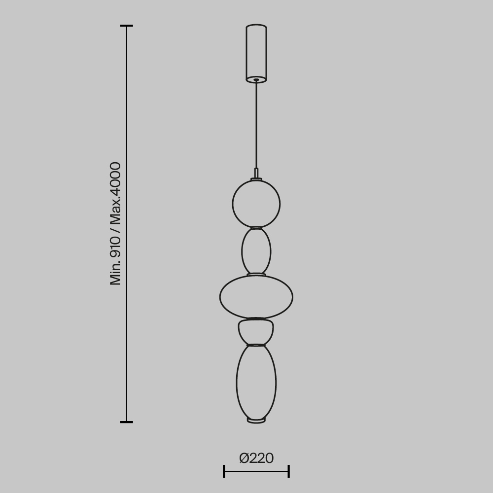 Подвесной светильник Adore LED 3000K 23Bт  в Орле
