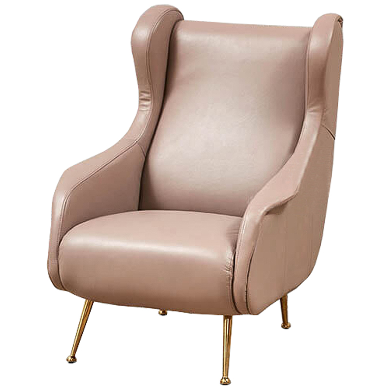 Кресло Gastone Chair Дымчатая Роза Золотой Кресло Gastone Chair Дымчатая Роза Золотой в Орле | Loft Concept