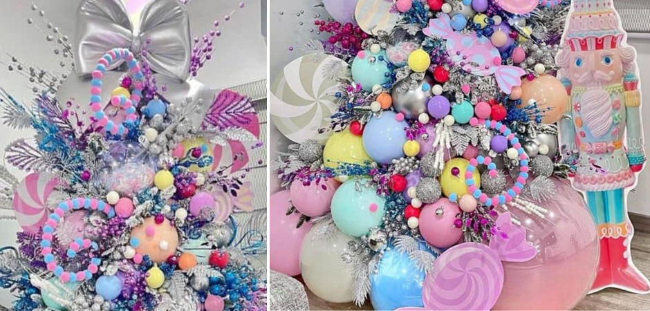 Дизайнерская Елка Премиум с Ярким Розовым Декором Christmas Tree Fun Game Дизайнерская Елка Премиум с Ярким Розовым Декором Christmas Tree Fun Game - Loft-Concept в Орле