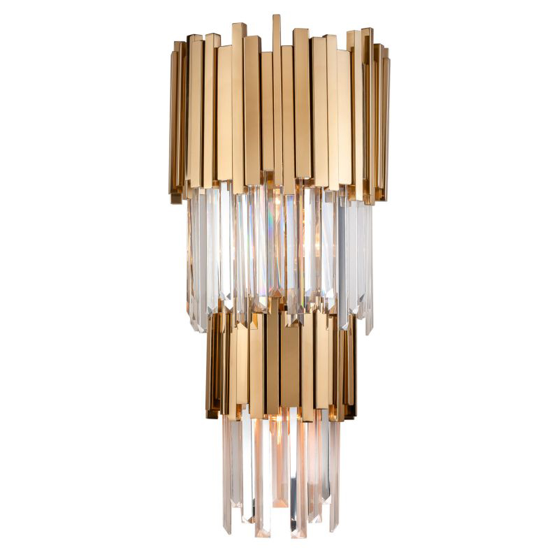 Бра Luxxu Modern Cascade Wall Lamp Gold 71 Золотой Прозрачное Стекло Бра Luxxu Modern Cascade Wall Lamp Gold 71 Золотой Прозрачное Стекло в Орле | Loft Concept