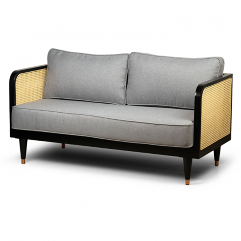 Диван Karely Sofa Серый Бежевый Черный Диван Karely Sofa Серый Бежевый Черный в Орле | Loft Concept