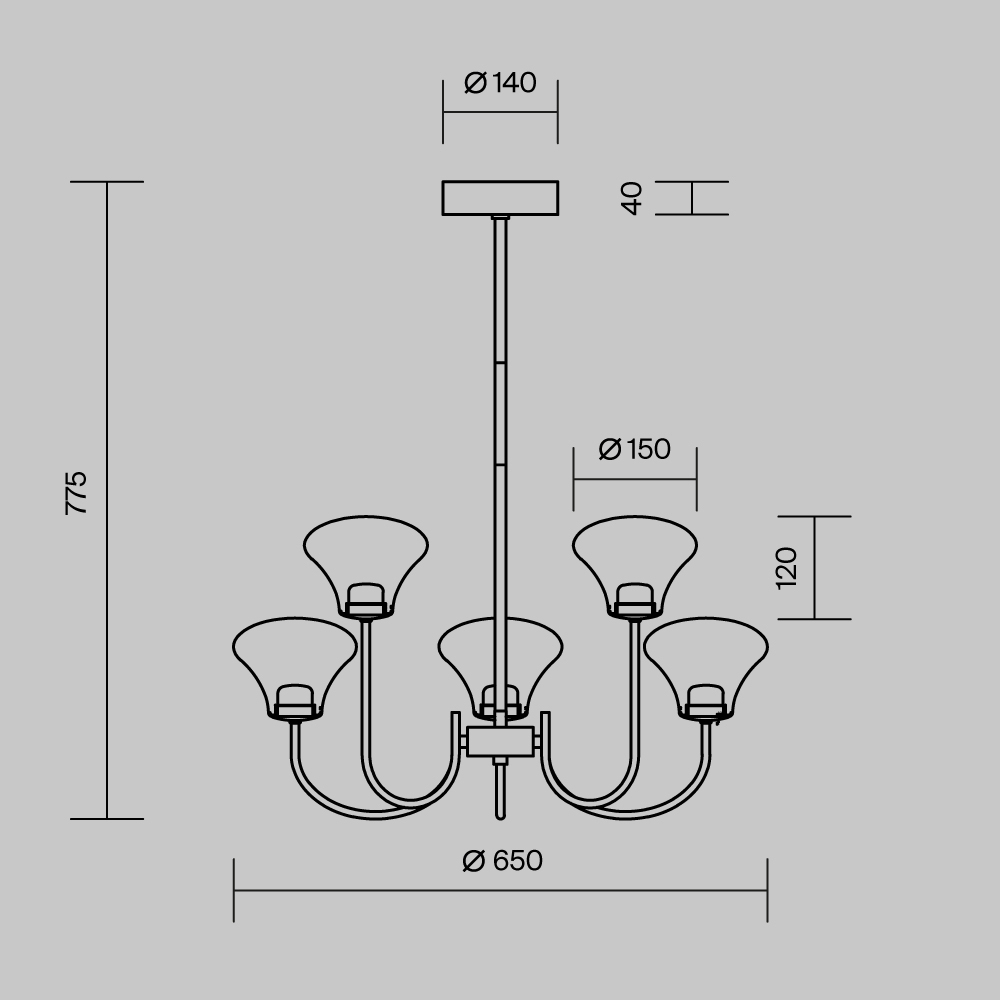 Люстра подвесная Dynasty 3000К в Орле