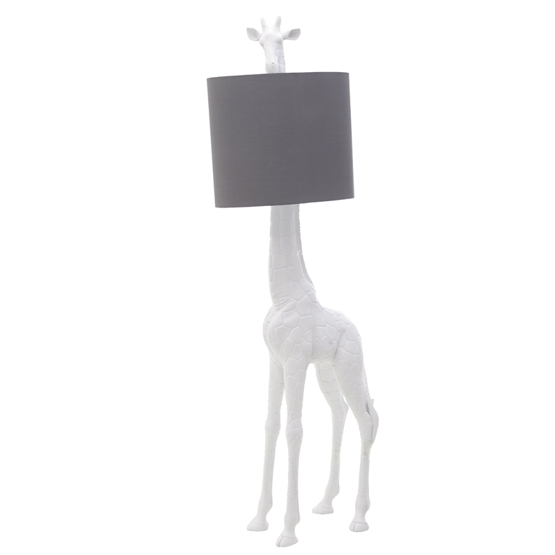 Торшер White Giraffe Floor lamp Белый Серый Торшер White Giraffe Floor lamp Белый Серый в Орле | Loft Concept
