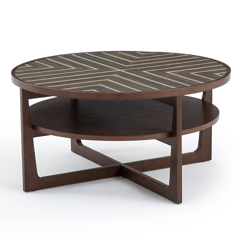 Кофейный стол Rumon Coffee Table Коричневый Кофейный стол Rumon Coffee Table Коричневый в Орле | Loft Concept