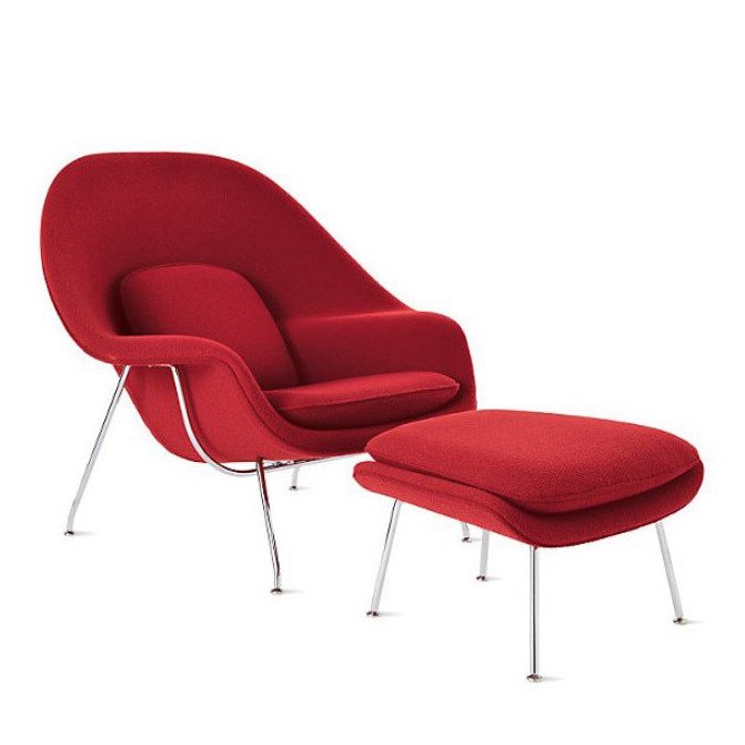 Кресло Womb Chair and Ottoman  в Орле | Loft Concept 