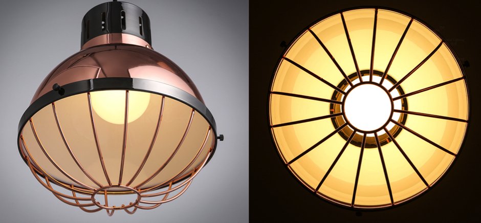 Подвесной светильник Ufo Copper Pendant Small Подвесной светильник Ufo Copper Pendant Small - Loft-Concept в Орле