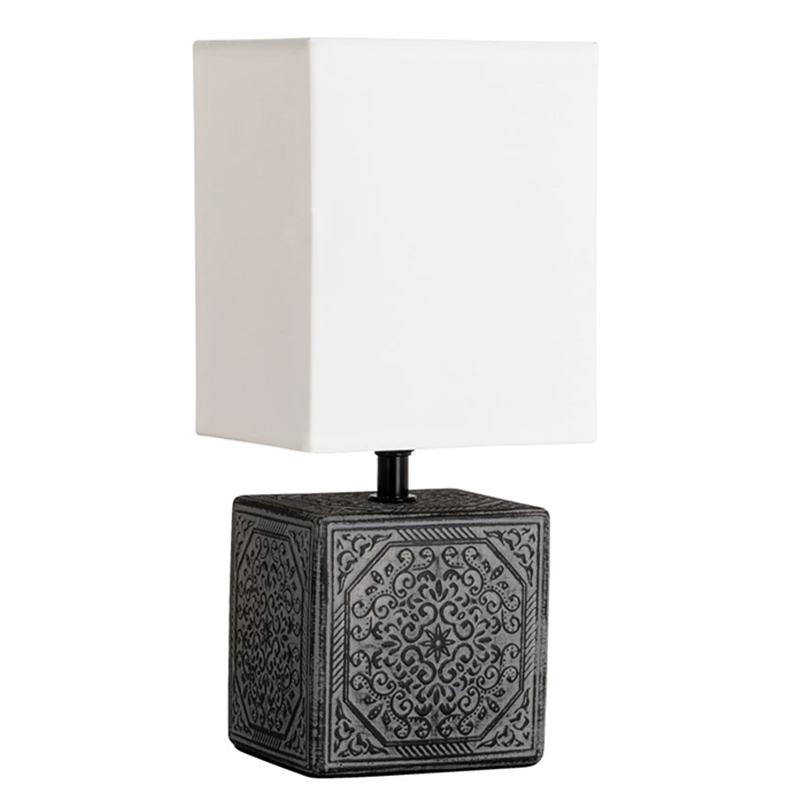 Настольная лампа Lazio Black Table Lamp Графит в Орле | Loft Concept 