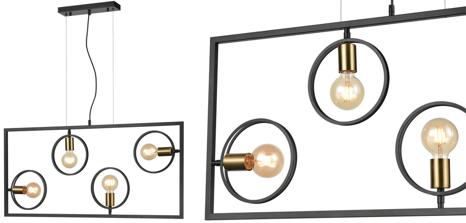 Люстра Loft Rings Ligh 4 Люстра Loft Rings Ligh 4 - Loft-Concept в Орле