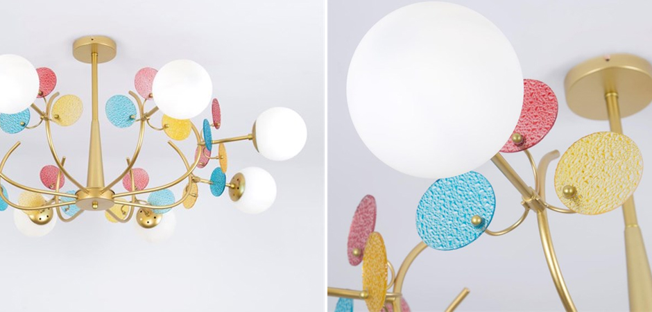 Потолочная Люстра MATISSE Multi glass 8 плафонов Потолочная Люстра MATISSE Multi glass 8 плафонов - Loft-Concept в Орле